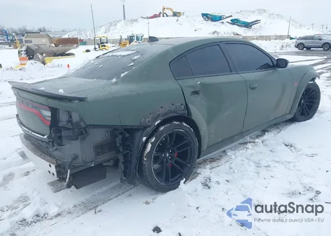 2020 Dodge Charger Scat Pack Widebody Rwd из США, поврежденный, VIN 2C3CDXGJ0LH242428